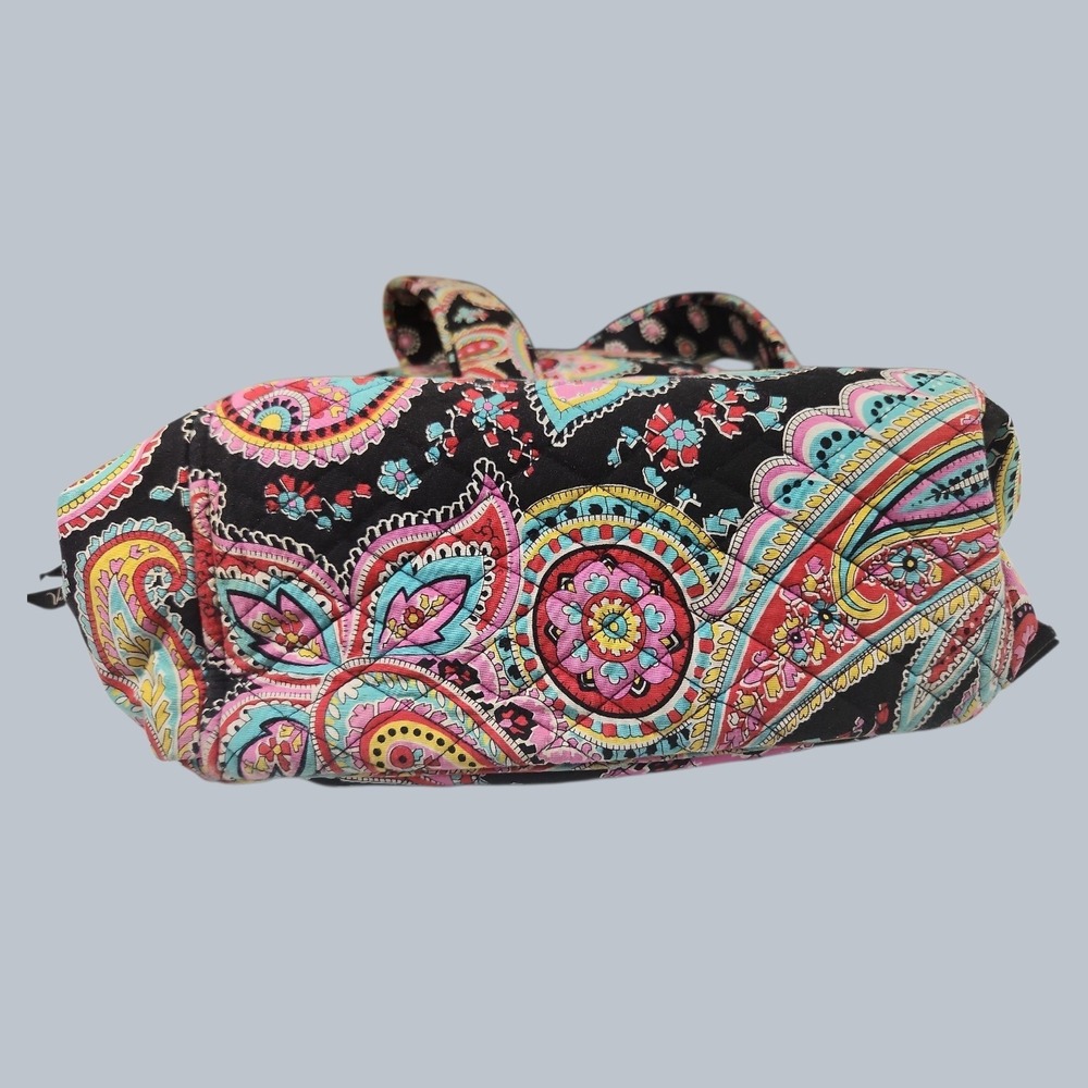 Vera Bradley Campus Backpack Quilted Parisian Paisley School Work Backpack - Picture 6 of 8